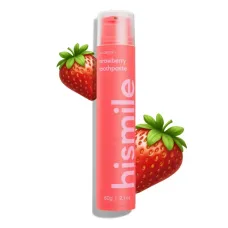 Зубна паста зі смаком полуниці Hismile Strawberry Toothpaste 60g