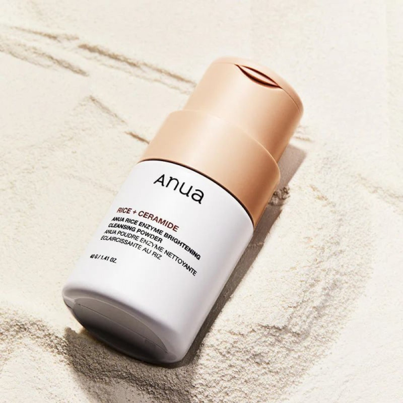 Ензимна пудра з рисовим екстрактом Anua Rice Enzyme Brightening Cleansing Powder 40g