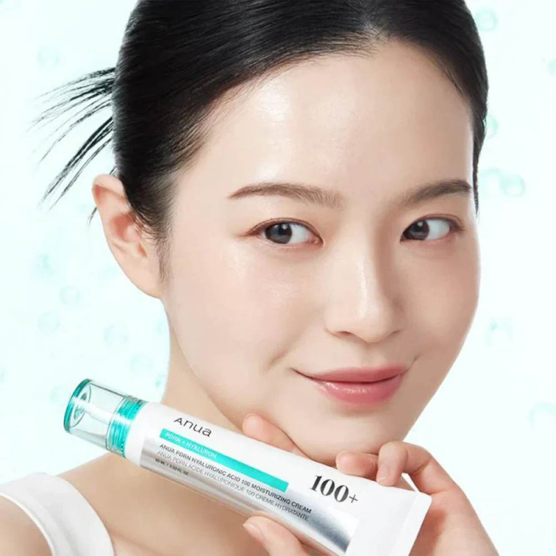 Зволожуючий крем з гіалуроновою кислотою та PDRN ANUA PDRN Hyaluronic Acid 100 Moisture Cream 60 ml