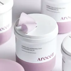 Бальзам для глибокого очищення з колагеном та пептидами Arocell Super Collagen Melting Cleansing Balm 100 g