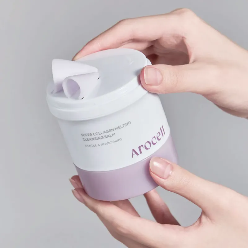 Бальзам для глубокой очистки с коллагеном и пептидами Arocell Super Collagen Melting Cleansing Balm 100 g