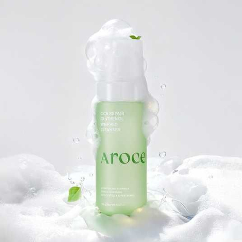 Пенка для умывания с центелой и пантенолом Arocell Cica Repair Panthenol Whipped Cleanser 160 g