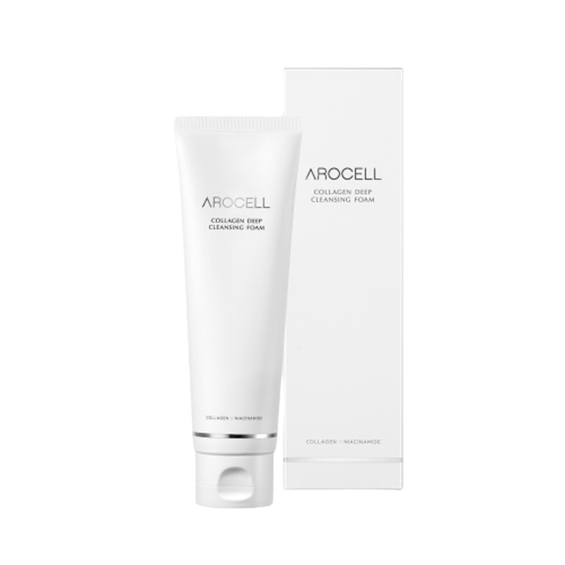 Пенка для глубокой очистки кожи с коллагеном Arocell Collagen Deep Cleansing Foam 120 ml