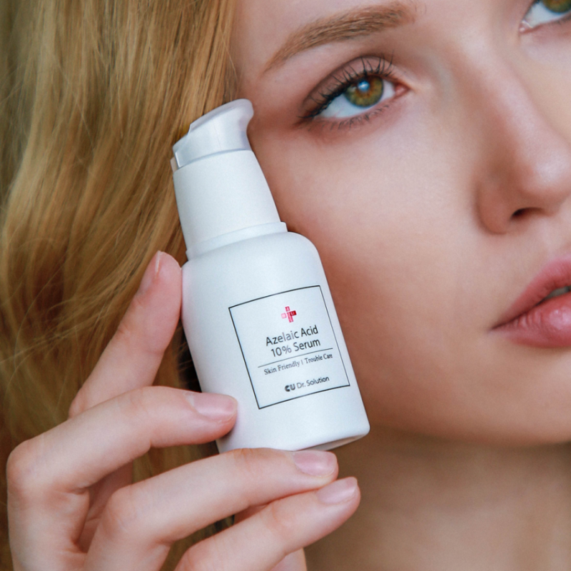 Противовоспалительная осветительная сыворотка с азелаиновой кислотой CU Skin Dr. Solution Azelaic Acid 10% Serum 30 ml