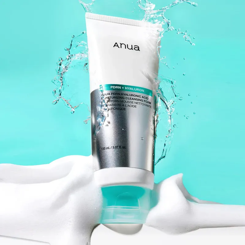 Пінка з PDRN та гіалуроновою кислотою Anua PDRN Hyaluronic Acid Moisturizing Cleansing Foam 150 ml