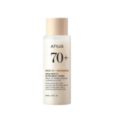 Живильний тонер з рисовим екстрактом і керамідами Anua Rice 70 Glow Milky Toner 40 ml