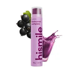 Зубна паста зі смаком чорної смородини hismile Blackcurrant Toothpaste 60 g