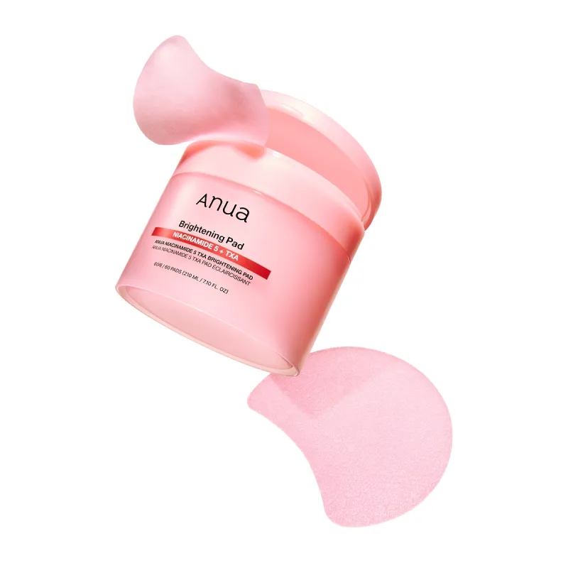 Освітлюючі педи з ніацинамідом 5% та транексамовою кислотою Anua Niacinamide 5 TXA Brightening Pad 210ml (60 штук)