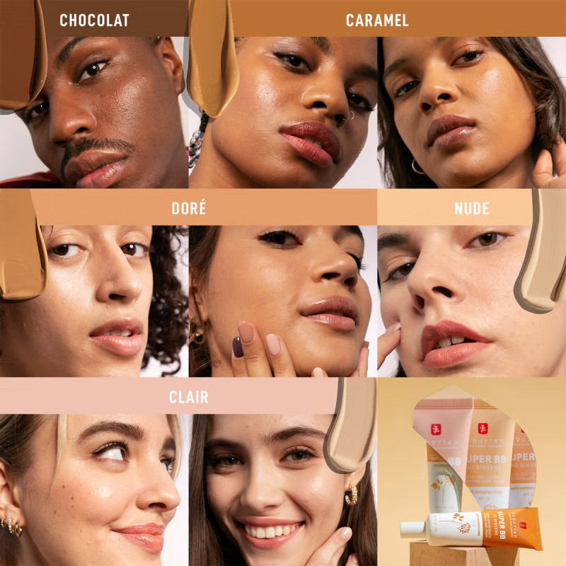 Тонирующий крем для лица Erborian Super BB Cream (DORE) 15ml