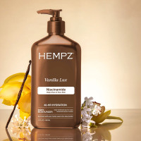 Молочко для тела с ниацинамидом Hempz Vanilla Lux Herbal Body Moisturizer 500 ml