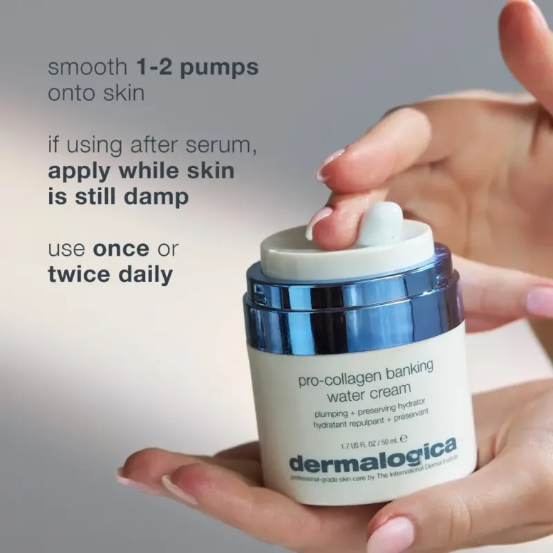 Зволожуючий крем з колагеном для пружності і молодості шкіри Dermalogica Pro-Collagen banking water cream 50 ml