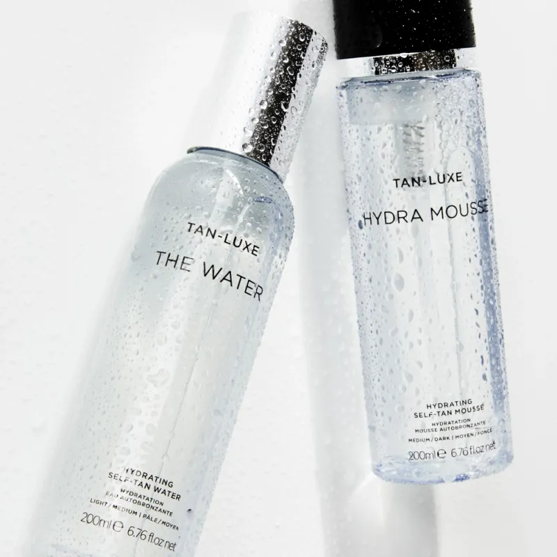 Міст для автозасмаги у відтінку Light/Medium TAN-LUXE The Water Hydrating Self-Tan Water Light/Medium 200 ml