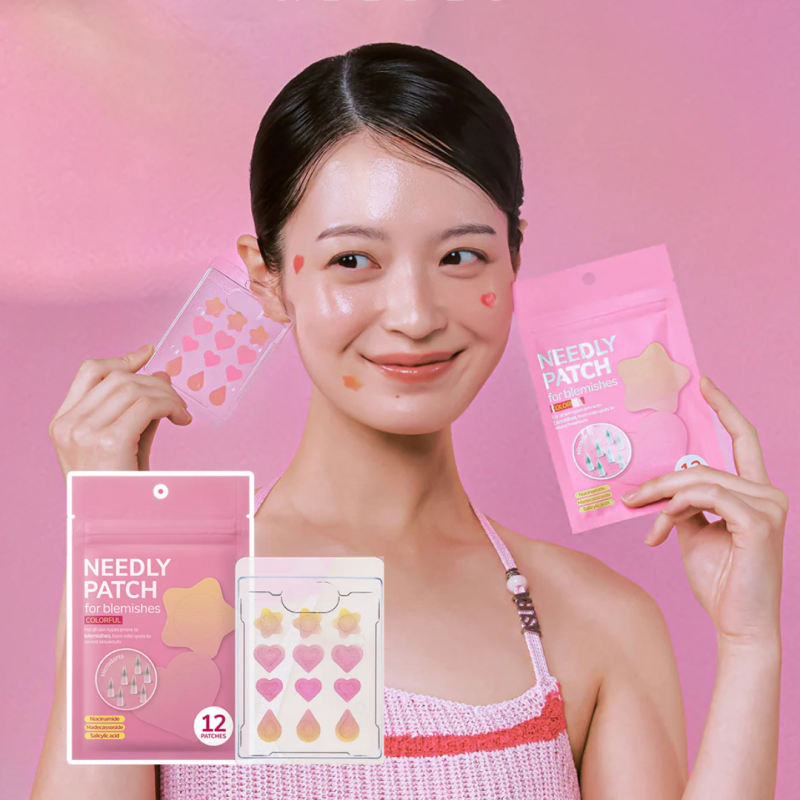 Мікроголкові патчі від прищів Needly Patch for blemishes colorful (12 шт)