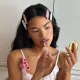 Набір заколок для волосся "Sweet Berry Dot" Emi Jay Popstar Clips in Sweet Berry Dot