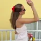 Великий крабик для волосся "Beach Club"  Emi Jay Big Effing Clip in Beach Club