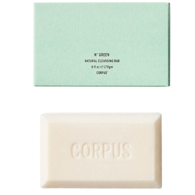 Натуральне очищаюче мило для тіла CORPUS Natural Cleansing Bar "№ Green"