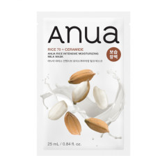 Тканинна маска для інтенсивного живлення та відновлення шкіри ANUA Rice 70 Intensive Moisturizing Milk Mask 25 ml