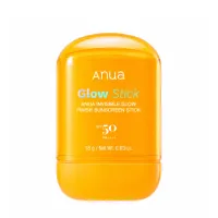 Солнцезащитный сток с невидимым сияющим финишем SPF50 ANUA Invisible Glow Finish Sunscreen Stick 18 g
