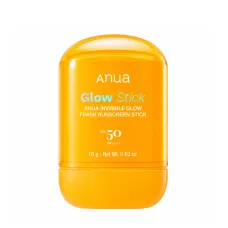 Солнцезащитный сток с невидимым сияющим финишем SPF50 ANUA Invisible Glow Finish Sunscreen Stick 18 g