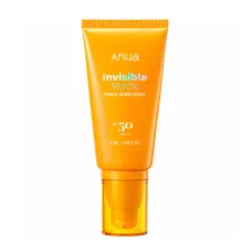 Солнцезащитный крем с матовым финишем SPF50 ANUA Invisible Matte Finish Sunscreen 50 ml