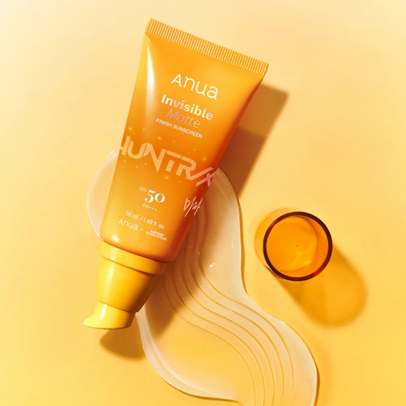 Сонцезахисний крем з матовим фінішем SPF50 ANUA Invisible Matte Finish Sunscreen 50 ml