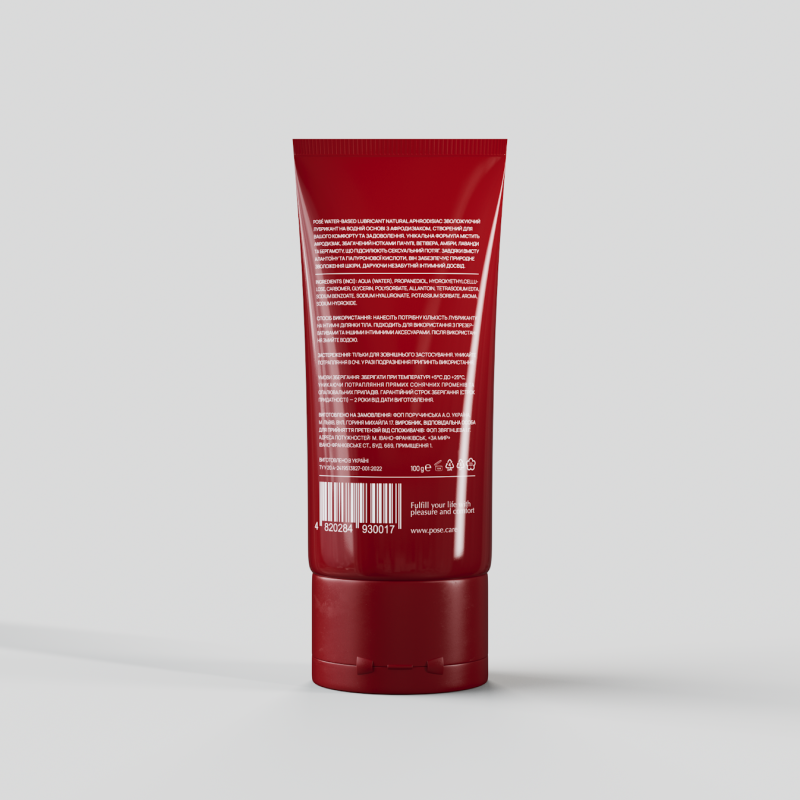 Лубрикант на водной основе POSE Water-based Lubricant 100 ml