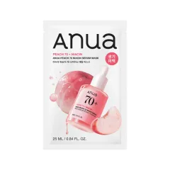 Тканинна маска-сироватка ANUA з персиком і ніацинамідом ANUA PEACH NIACIN SERUM MASK 25ml