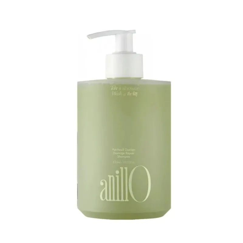 Восстанавливающий шампунь для очень поврежденных волос ANILLO Patchouli Garden Damage Repair Shampoo 450 ml