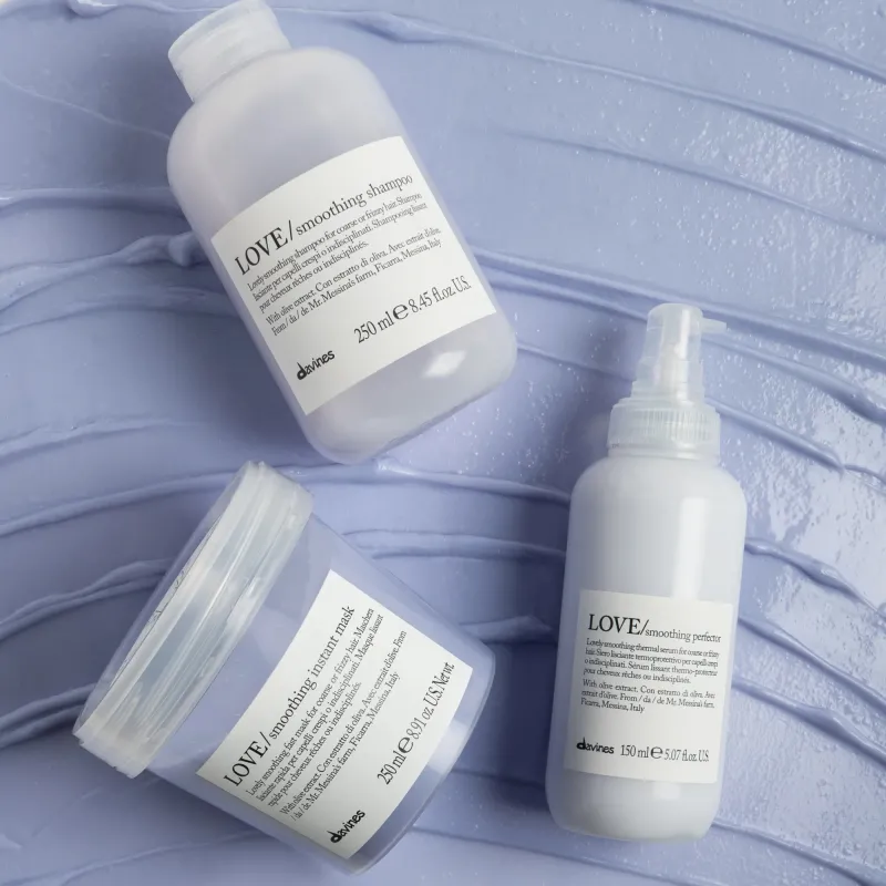 Термозахисна сироватка для гладкості неслухняного волосся Davines LOVE Smoothing Perfector 150 ml