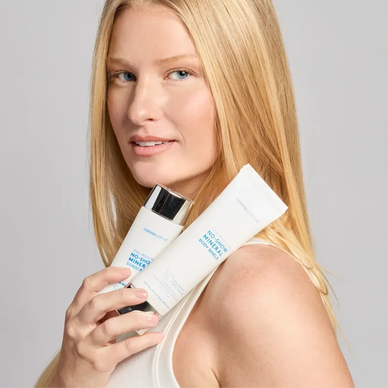 Невидимий мінеральний сонцезахисний крем для тіла Colorescience Total Protection® No-Show™ Body Shield SPF 50 120 ml