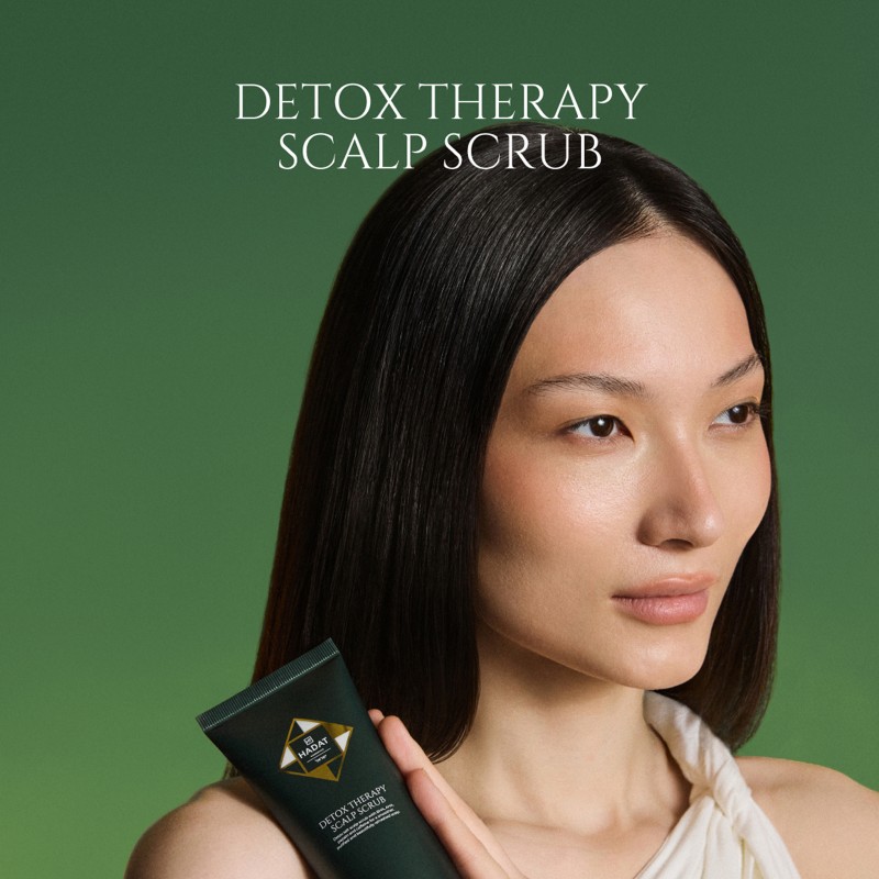 Скраб для глубокого детоксикации кожи Hadat Cosmetics Detox Therapy Scalp Scrub 150 ml
