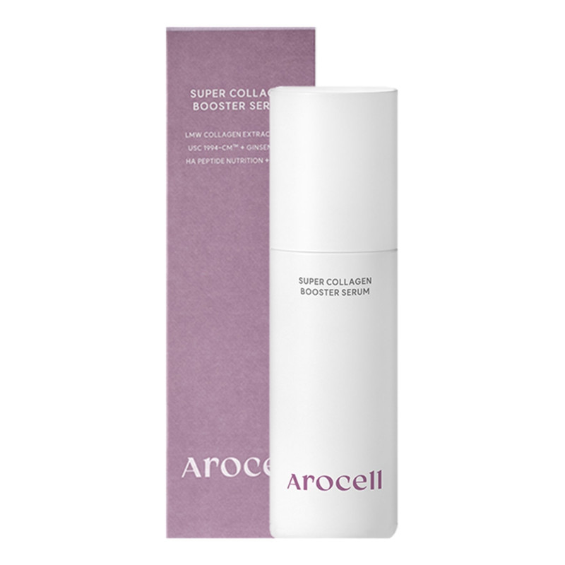 Бульбашкова сироватка з колагеном та гіалуроновою кислотою Arocell Super Collagen Booster Serum 70 ml