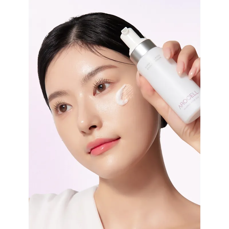 Бульбашкова сироватка з колагеном та гіалуроновою кислотою Arocell Super Collagen Booster Serum 70 ml