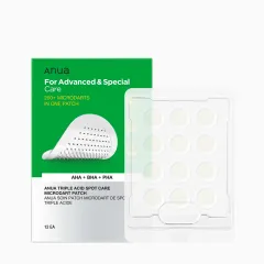 Патчі проти прищів з кислотами Anua Triple Acid Spot Care Microdart Patch (12 шт)