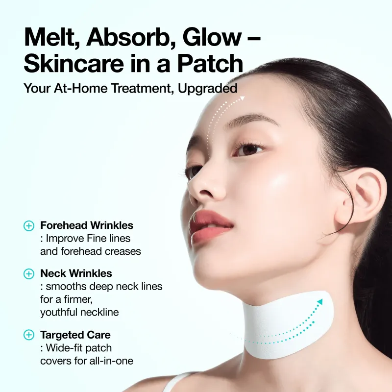 Патчі для шиї із розплавленим колагеном та PDRN Anua PDRN Collagen MELTING PATCH FOR NECK (4 шт)