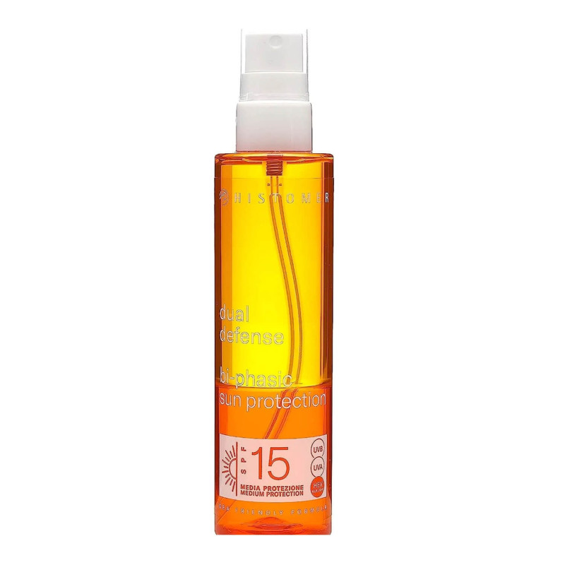 Двухфазный солнцезащитный спрей для загара Histomer Dual Defense SPF15 200 ml