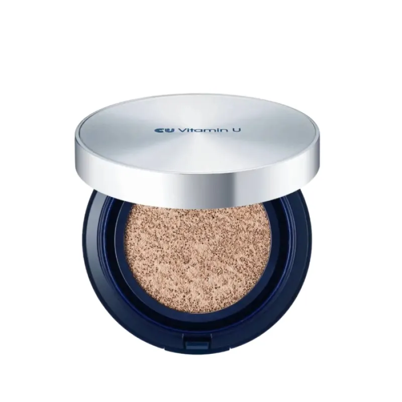 Кушон с полинуклеотидами и витамином U (23 оттенок) CU: Vitamin U Coverfit Cushionpact No.23 SPF 50+ PA++++ 15g+15g