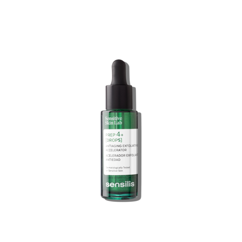 Антивозрастная сыворотка-эксфолиант из AHA Sensilis Prep4+[DROPS] 30 ml