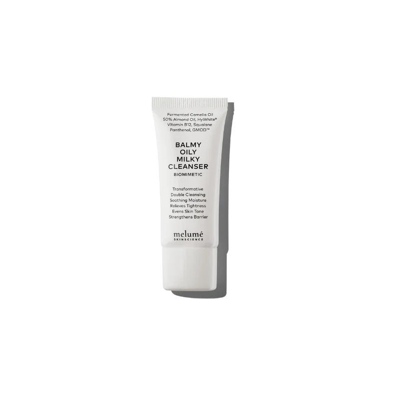 Освітлюючий зволожувальний бальзам для очищення шкіри Melume Balmy Oily Milky Cleanser 20 ml
