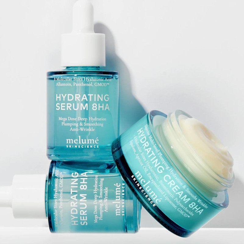 Зволожувальна сироватка з 8-ма видами гіалуронової кислоти Melume Hydrating Serum 8HA 30 ml