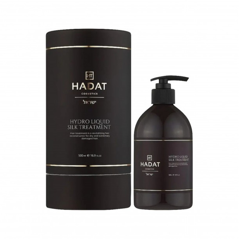 Маска для волос "Жидкий Шелк" Hadat Cosmetics Hydro Liquid Silk Treatment 500 ml