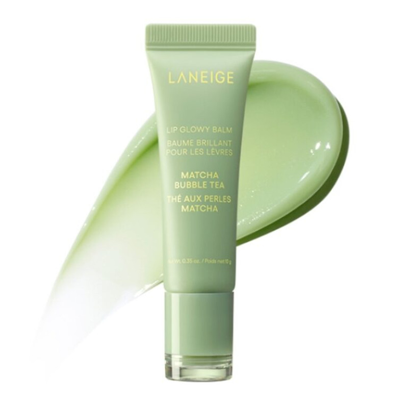 Светящийся бальзам для губ Laneige Lip Glowy Balm Matcha Bubble Tea 10 g