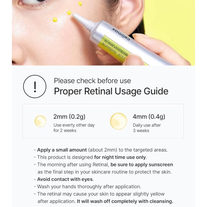 Антивозрастная бустерная эссенция с ретиналем Celimax Vita-A Retinal Shot Tightening Booster 15 mlе