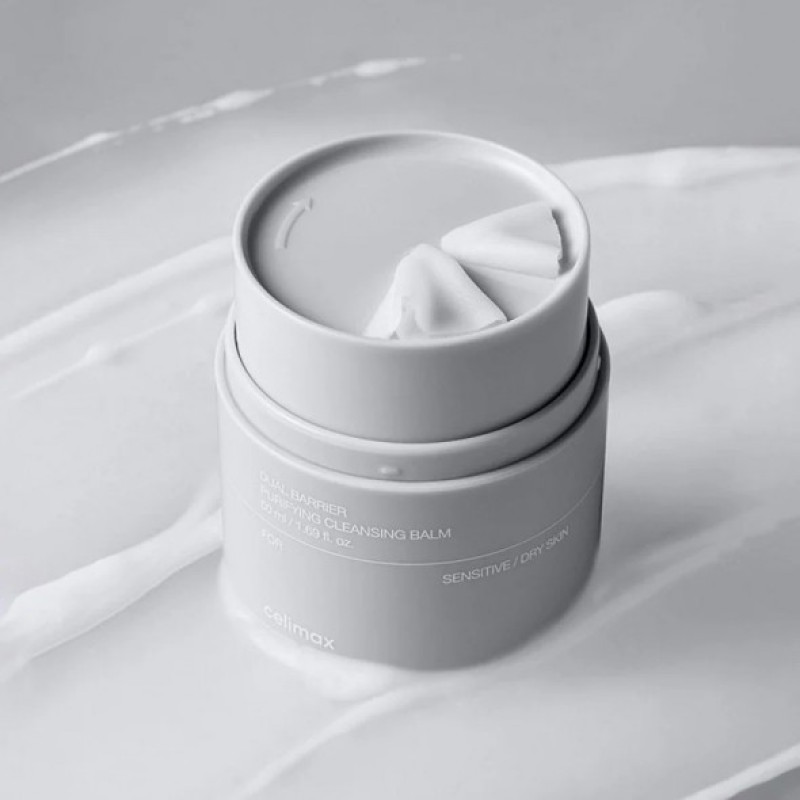 Очищающий бальзам с церамидами Celimax Dual Barrier Purifying Cleansing Balm 50+50ml