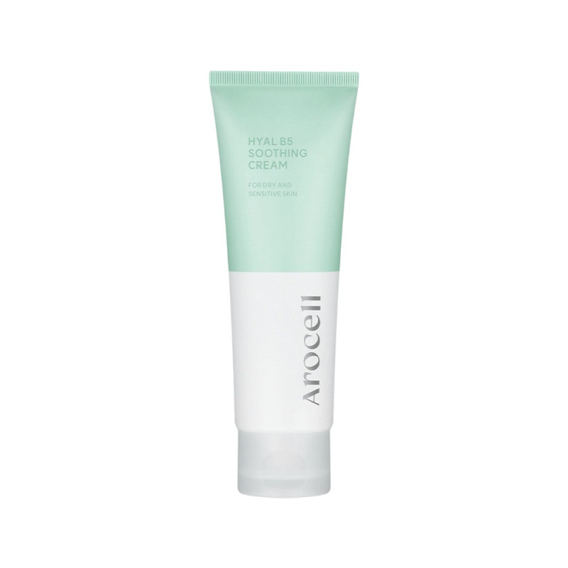 Заспокійливий крем з 5% пантенолу для чутливої шкіри AROCELL Hyal B5 Soothing Cream 80 ml