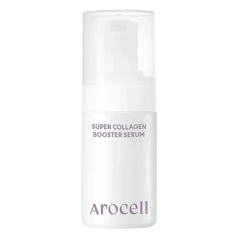 Пузырчатая сыворотка с коллагеном и гиалуроновой кислотой Arocell Super Collagen Booster Serum 30 ml