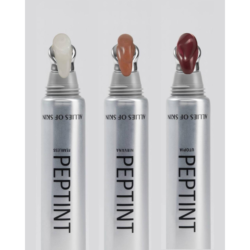 Пептидний бальзам для об’єму губ Allies of Skin Peptint Tripeptide & Goji Cells Lip Treatment (Nirvana) 15 ml
