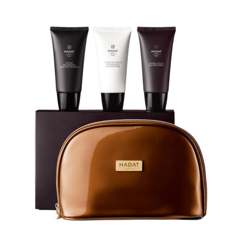 Набір для волосся "Рідкий Шовк" Hadat Cosmetics Hydro Silk Hair Set