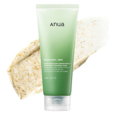 Глибоко очищаюча пінка для вмивання обличчя Anua Heartleaf Quercetinol Pore Deep Cleansing Foam 150 ml