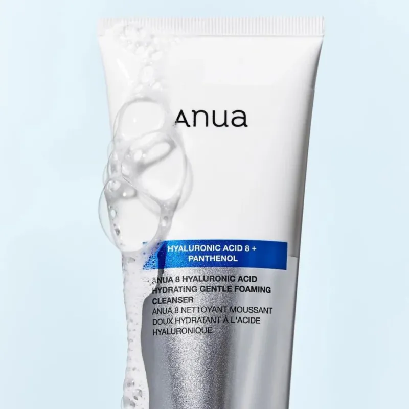 Зволожувальна пінка для вмивання Anua 8 Hyaluronic Acid Hydrating Gentle Foaming Cleanser 150 ml
